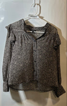 Load image into Gallery viewer, Banana Republic Womens Multicolor Long Sleeve Blouse Top Size XS