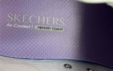 Load image into Gallery viewer, Skechers Womens Strand Star Radiant Rebel 185307 White Blue Sneaker Shoes Sz 8.5