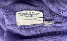 Load image into Gallery viewer, Authentic Yves Saint Laurent Womens Purple Long Sleeve Blouse Top Size Small