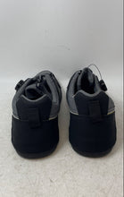 Load image into Gallery viewer, Knar Mens Gray Black Round Toe Low Top Boa Sneaker Shoes Size EUR 46