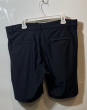 Load image into Gallery viewer, Psycho Bunny Mens Black Slash Pockets Belt Loops Button Front Chino Shorts Sz 36