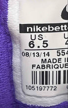 Load image into Gallery viewer, Nike Womens Revolution 2 Black Blue Purple Lace-Up Sneaker Shoes Size 6.5