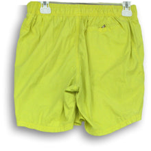 Load image into Gallery viewer, Hugo Boss Mens Lemon Green Elastic Waist Pull-On Board Shorts Size Small