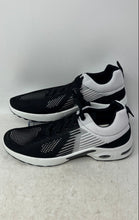 Load image into Gallery viewer, Athletic Works Womens Black White Lace-Up Low Top Sneaker Shoes Size 42