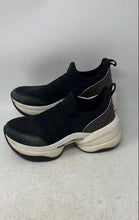 Load image into Gallery viewer, Michael Kors Womens Black Brown Slip-On Sneaker Shoes Size 8.5M