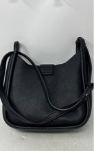 Load image into Gallery viewer, Miztique Womens Black Pebbled Leather Inner Pocket Adjustable Strap Shoulder Bag