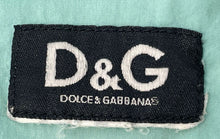 Load image into Gallery viewer, Authentic Dolce & Gabbana Womens Green Blouse Top No Size Pit To Pit 19" Stained