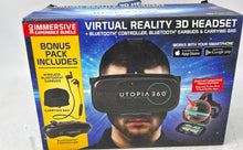 Load image into Gallery viewer, ReTrak Utopia 360 V2-0317 Smartphone Virtual Reality 3D Headset With Case Sealed