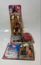 Load image into Gallery viewer, Lot Of 3 Pcs McDonald's Collection Tennie Beanie Babies Teddy Bears From Ty