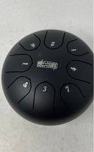 Load image into Gallery viewer, Small Black Percussion Instrument 8 Note Handpan Steel Tongue Drum