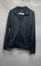 Load image into Gallery viewer, Athletic Works Mens Black Long Sleeve Activewear Track Jacket Size S 34/36