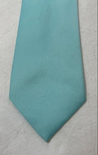 Load image into Gallery viewer, Jacob Alexander Mens Light Blue Aquamarine Adjustable Pointed Tie