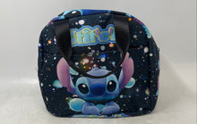Load image into Gallery viewer, Disney Girls Multicolor Galaxy Print Lilo Stitch Zipper Backpack