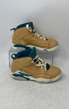 Load image into Gallery viewer, Nike Unisex Kids Air Jordan MVP Mid DZ5578-700 Camel Green Sneaker Shoes Size 3Y