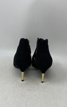 Load image into Gallery viewer, Brian Atwood Womens Black Suede Side Zip Stiletto Heel Ankle Booties Size 9.5