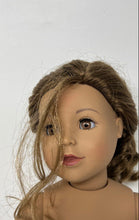 Load image into Gallery viewer, Adora Brown Hair Fashion Doll Wearing A Yellow Band Top And Shiny Blue Leggings