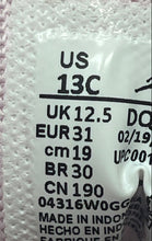 Load image into Gallery viewer, Nike Kids Air Jordan 1 Mid Pink And White Leather Sneakers Shoes Size 13C
