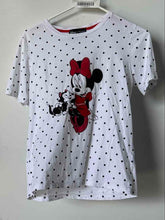 Load image into Gallery viewer, Disney x Kate Spade New York Womens White Minnie Mouse & Figaro T-Shirt Size XS