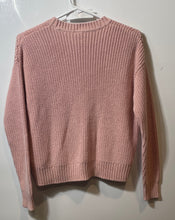 Load image into Gallery viewer, Divided By H&M Womens Pink Knit Long Sleeve Crew Neck Pullover Sweater Size XS