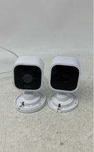 Load image into Gallery viewer, Blink Mini Indoor Smart Security Cameras 1080p HD White Lot Of 2 Not Tested
