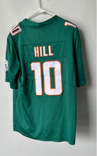 Load image into Gallery viewer, Nike Mens Green Miami Dolphins Tyreek Hill #10 NFL Football Jersey Size Small