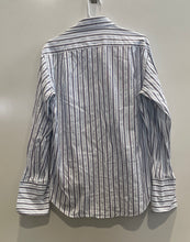 Load image into Gallery viewer, Hugo Boss Mens Multicolor Striped Cotton Collared Long Sleeve Dress Shirt Sz 15