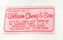Load image into Gallery viewer, William Cheng & Son Mens White Long Sleeve Collared Dress Shirt Size 38