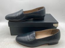 Load image into Gallery viewer, Giorgio Brutini Mens Blue Leather Slip-On Loafer Shoes Size 13 With Box