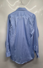 Load image into Gallery viewer, Kenneth Cole Mens Blue Cotton Non-Iron Slim Fit Awearness Dress Shirt Sz 14 1/2