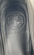 Load image into Gallery viewer, Authentic Tory Burch Womens Reva Black Leather Round Toe Ballet Flats Size 6.5M