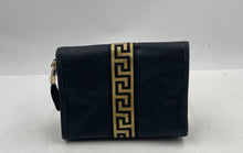 Load image into Gallery viewer, Versace Fragrance Womens Black Institutional Case Travel Makeup Bag Stained