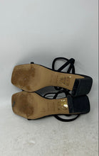 Load image into Gallery viewer, Aldo Womens Okurra Black Open Toe Slip-On Block Heel Slingback Sandals Size 8