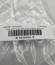 Load image into Gallery viewer, Nike Boys Court Borough Mid 2 HF4791-407 Blue White Basketball Shoes Size 4Y