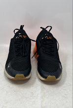 Load image into Gallery viewer, Nike Mens Air Max 270 AH8050-030 Black And Orange Lace-Up Sneakers Shoes Size 11