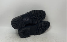 Load image into Gallery viewer, H&M Womens Black Leather Slip-On Chunky Heel Loafer Shoes Size EUR 39