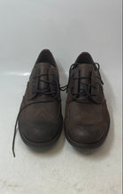 Load image into Gallery viewer, Timberland Mens Brown Leather Lace-Up Round Toe Derby Dress Shoes Size 10.5M