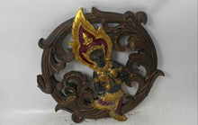 Load image into Gallery viewer, Decorative Thai Resin Figure Represents A Deity Or Protective Angel Plaque