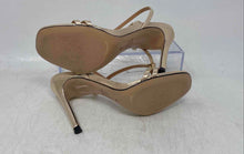 Load image into Gallery viewer, Schutz Womens Altina Gold-Tone Stiletto Heel Ankle Strap Sandals Size 6B