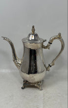 Load image into Gallery viewer, Oneida USA Silver-Tone Tableware Engraved Serving Hinged Lid Tea Pot