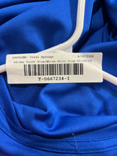 Load image into Gallery viewer, Adidas Boys Blue White Short Sleeve Crew Neck Pullover T-Shirt Size XL(18/20)
