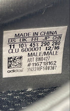Load image into Gallery viewer, Adidas Mens AlphaBounce AMS BW0427 White Gray Lace-Up Sneaker Shoes Size 11