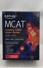 Load image into Gallery viewer, Kaplan MCAT Complete 7 Book Subject Review 2020-2021 Study Guide Box Set