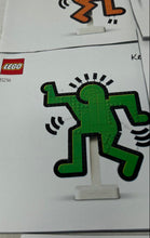 Load image into Gallery viewer, Lot Of 5 Pieces Lego Art Keith Haring Dancing Figures Building Toy Manual Books
