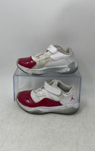 Load image into Gallery viewer, Nike Kids Air Jordan 11 CMFT CZ0905-116 Red White Sneaker Shoes Size 11C