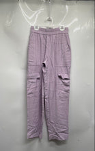 Load image into Gallery viewer, A New Day Womens Light Purple Pockets Elastic Waist Pull-On Cargo Pants Size XS