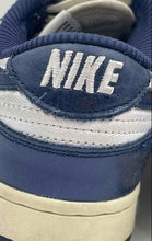 Load image into Gallery viewer, Nike Womens Dunk Low PRM FN7197-100 White Blue Lace-Up Sneaker Shoes Size 8.5