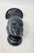Load image into Gallery viewer, Ceramic By Verne Oshkosh WI African Black Collectible Pottery Mask Queen