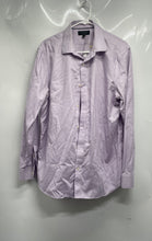 Load image into Gallery viewer, Banana Republic Mens Light Purple Cotton Non-Iron Slim Fit Dress Shirt Size L