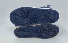 Load image into Gallery viewer, Nike Boys Court Borough Mid 2 CD7782-107 Blue White Sneakers Shoes Size 2Y