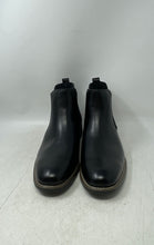 Load image into Gallery viewer, Bruno Marc Mens Black Leather Almond Toe Pull-On Ankle Chelsea Boots Size 13